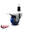 Service Caster 3'' Blue Poly Swivel 1-3/8'' Expanding Stem Caster Total Lock Brake SCC-EXTTL20S314-PPUB-BLUE-138 - alternate 4